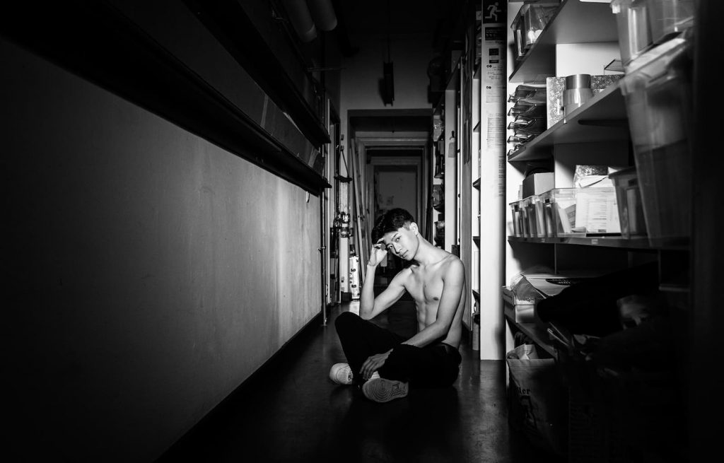 nude portrait, portrait studio Berlin Prenzlauer Berg